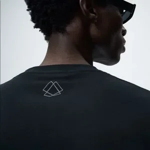 Zara Shirts Round Neck Tshirt With Short Sleeves Front